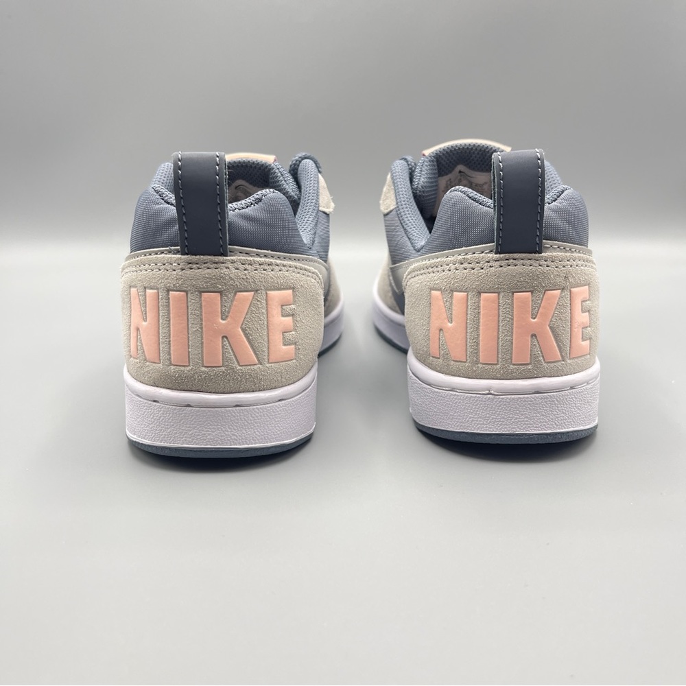 Women’s Shoes Nike Court Borough Low Prem Armory Blue/Pure Platinum Size 7.5 - Picture 9 of 15
